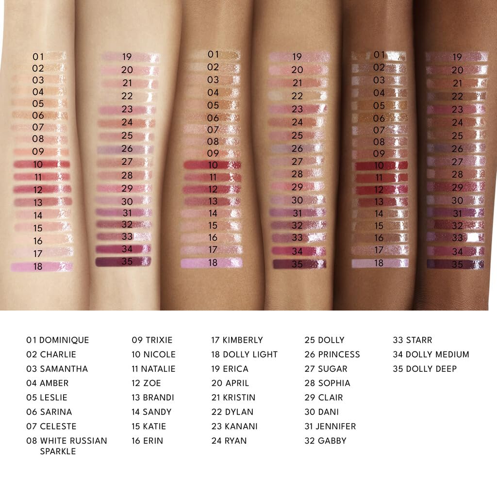 BUXOM Full-On Plumping Lip Polish Gloss, 0.15 oz | High-Shine Shimmer Finish, Non-Sticky Feel, Nourishes, Moisturizes & 