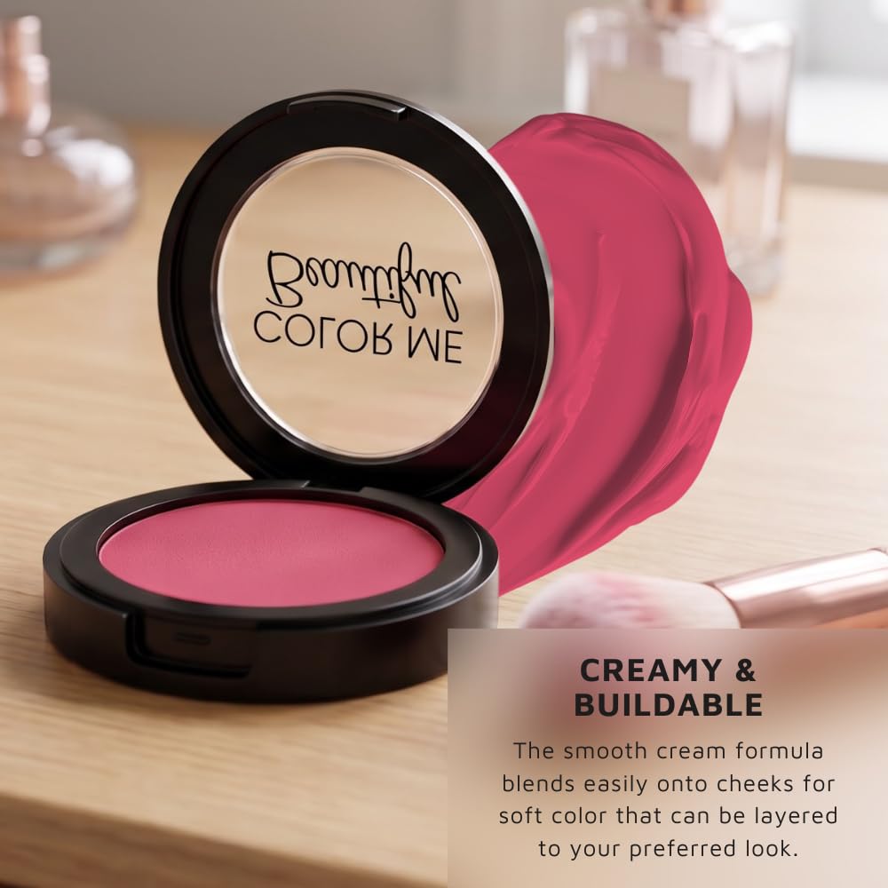 Color Me Beautiful Sunlit Cream Blush, Cheeks & Lips, Daybreak – full view