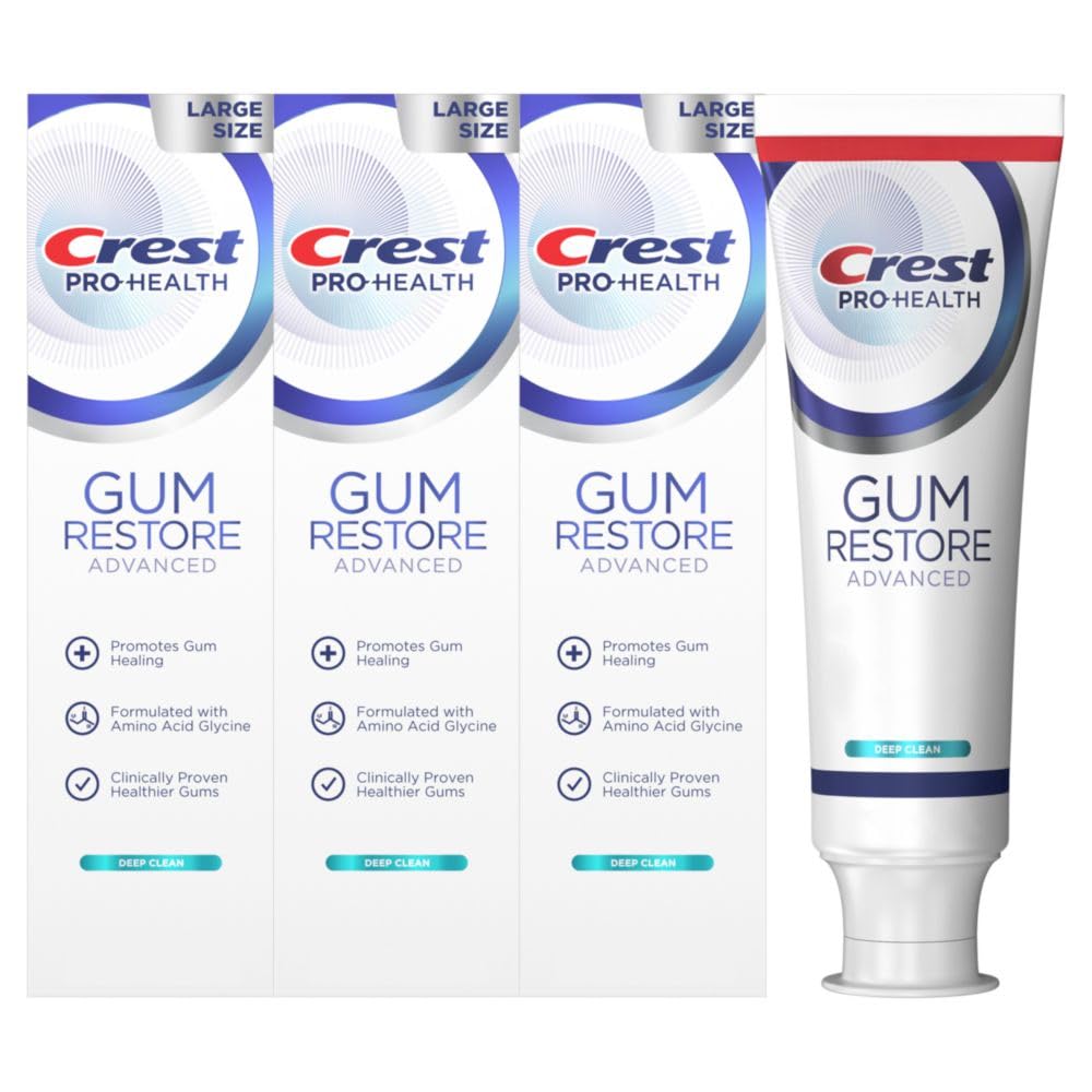 Crest Pro-Health Advanced Gum Restore Deep Clean Toothpaste 4.8 - Product Imagery