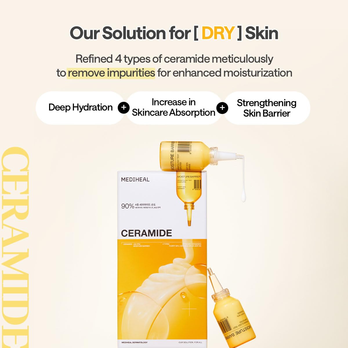 MEDIHEAL Collagen Essential Face Sheet Mask, Skin Firming (10ea) – full view
