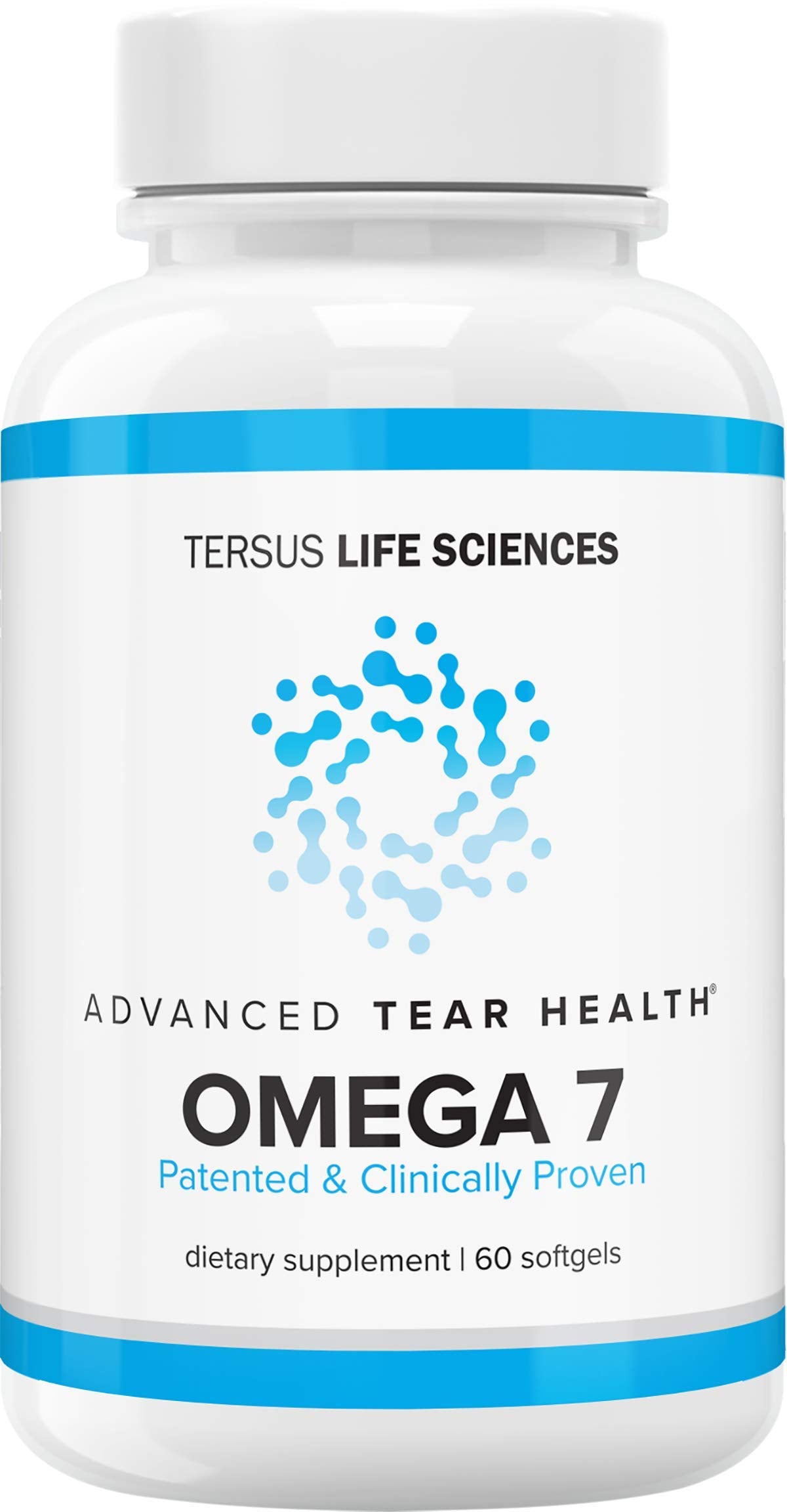 Cardia 7: Tear Health - 60 Count - Advanced Dry Eye - Omega7 - Product Imagery