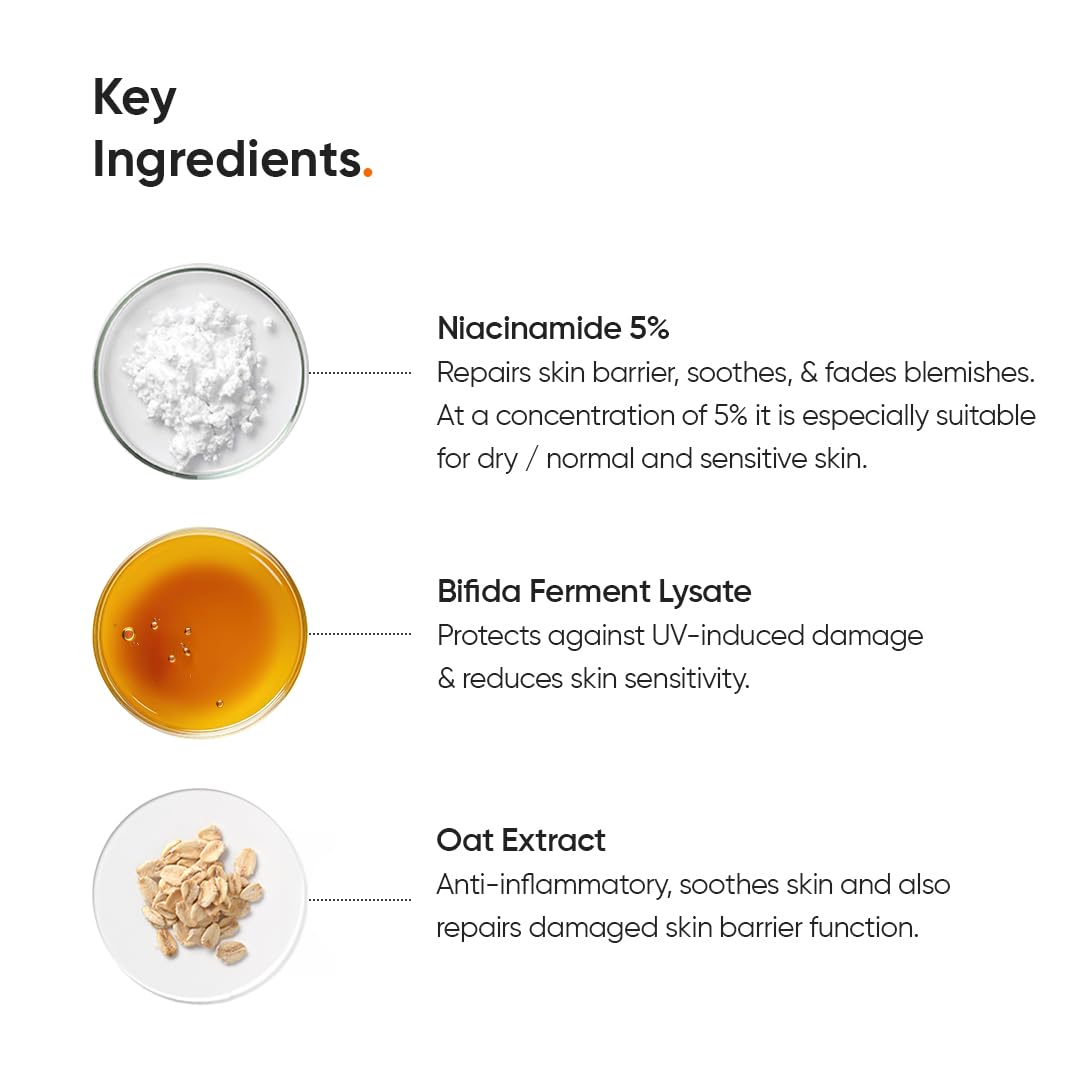 Minimalist 5% Niacinamide Face Serum with Hyaluronic Acid for Clear Skin | Reduces Blemishes/Acne Marks, Pore minimizer, Repairs & Soothes skin | For Women & Men | 1 Fl Oz / 30 ml