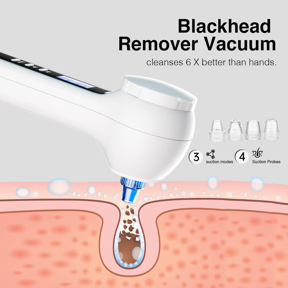 Rechargeable Rotating Face Scrubber - Umickoo Official Imagery - 5
