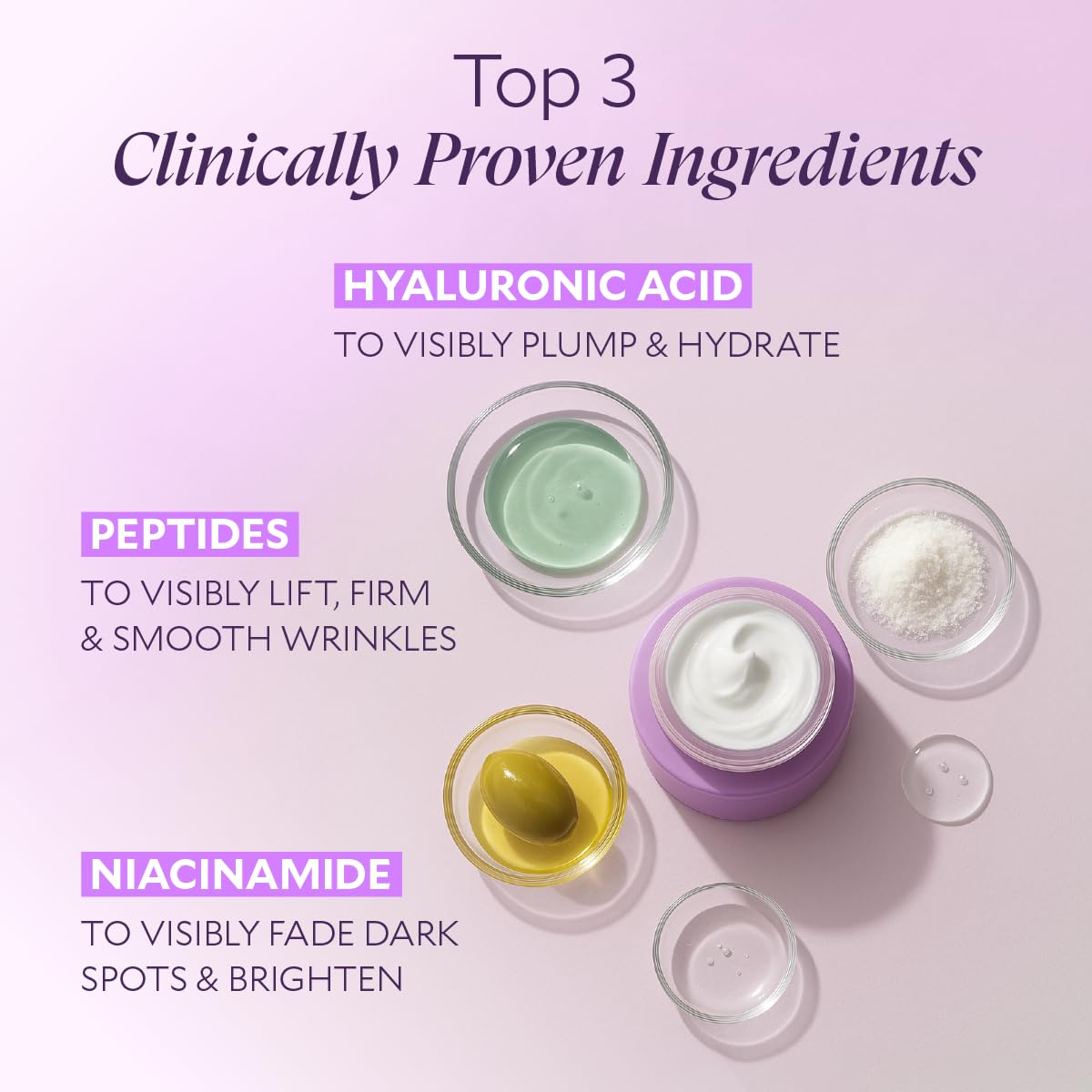 FI&Egrave;RA FIÈRA MoistureWiser Face Moisturizer for Mature Skin – Hydrating Face Cream with Peptides & Niacinamide – F