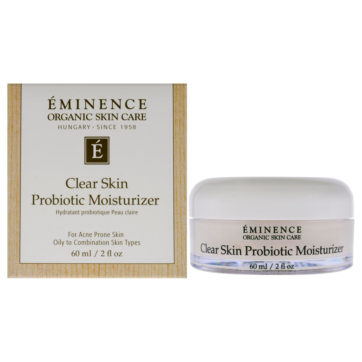 Eminence Clear Skin Probiotic Moisturizer 2 Fl Oz - Eminence Official Imagery - 2