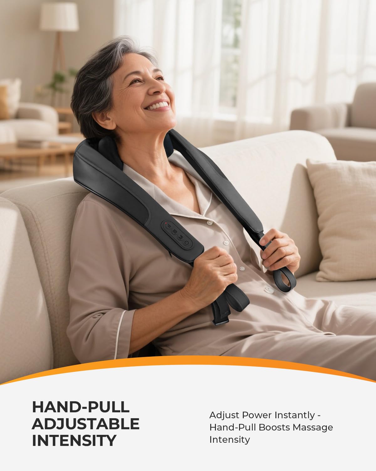 HSA Eligible Cordless Neck Massager with Heat Larger Heating - CooCoCo Official Imagery - 8