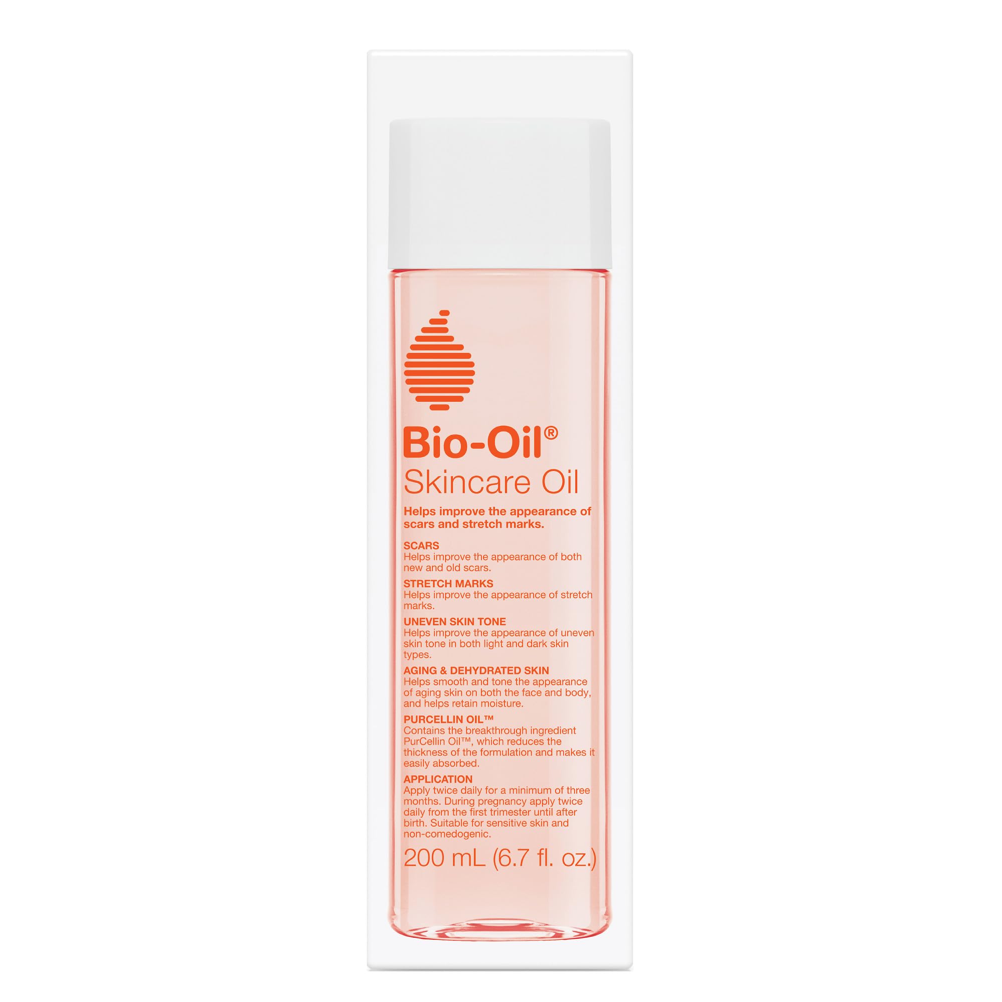 Bio-Oil Skincare Body Oil Serum, Scars & Stretch Marks, 6.7 fl oz - Product Imagery