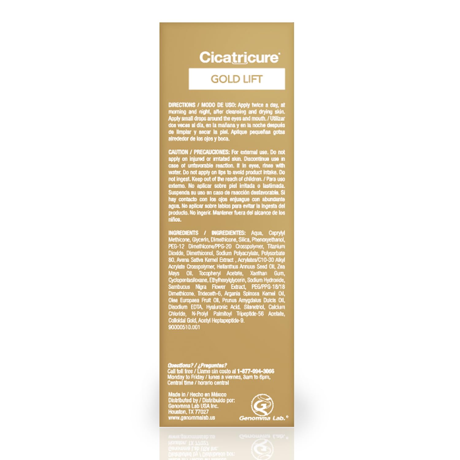 Cicatricure Gold Lift Facial Serum, Lifting Effect, Face & Neck, 0.9 oz