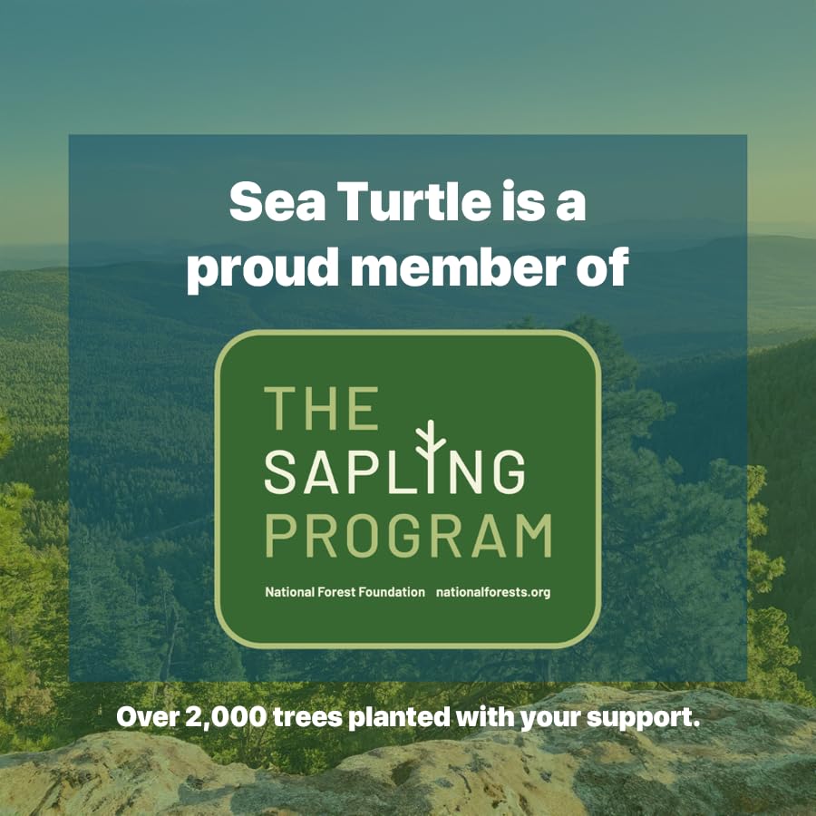 Sea Turtle Plant-Based Bristles, Bamboo Toothbrushes, Soft - Product Imagery