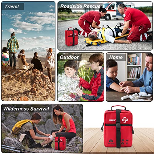 VRIEXSD 400 Piece Large First Aid Kit for Home, Car, Travel, - Product Imagery