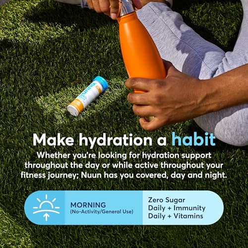 Nuun Immunity Electrolyte Tablets Blueberry Tangerine & Orange, - Product Imagery