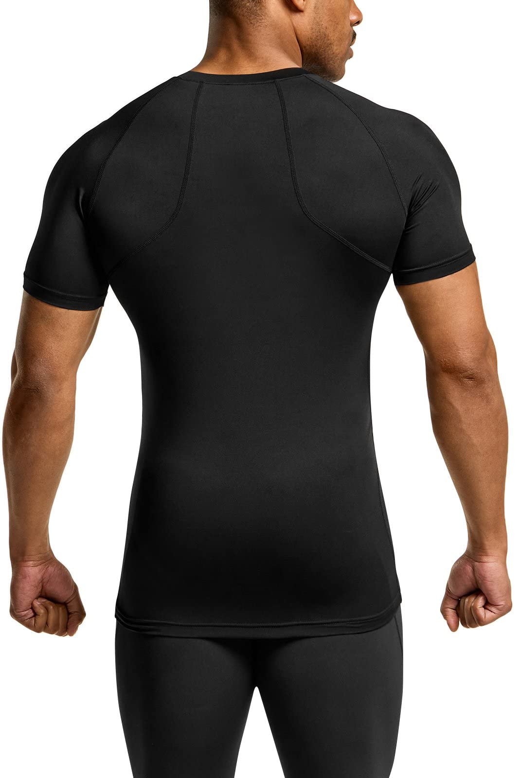 ATHLIO Men's Cool Dry Short Sleeve Compression Shirts, Sports Baselayer T-Shirts Tops, Athletic Workout Shirt – packagin