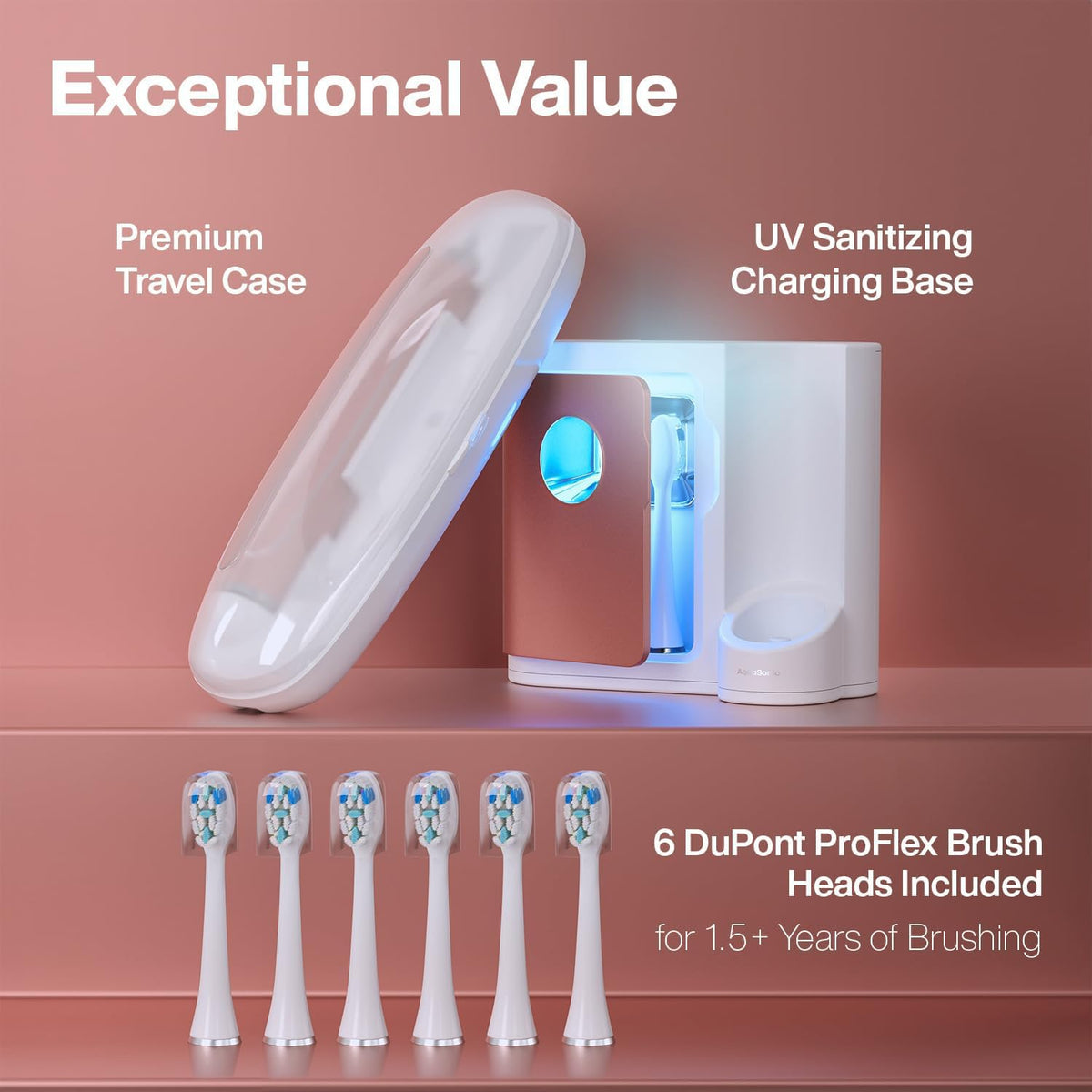 Aquasonic Vibe Series PRO Ultra Whitening Electric - Aquasonic Official Imagery - 7