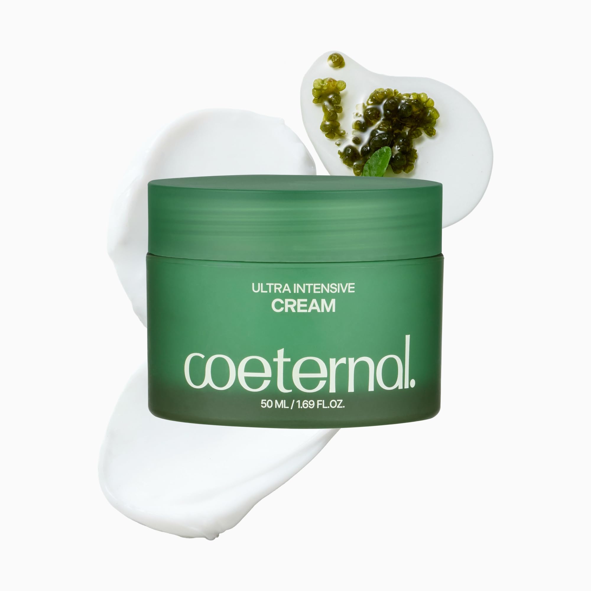Coeternal Ultra Intensive Cream hydrating Korean face moisturizer with niacinamide, algae extracts, and non-greasy barrier for all skin types.