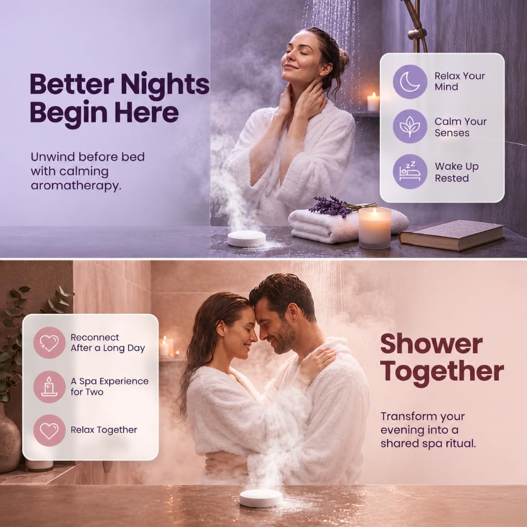 Body Restore Shower Steamers Aromatherapy Gifts for Women - Body Re Official Imagery - 4