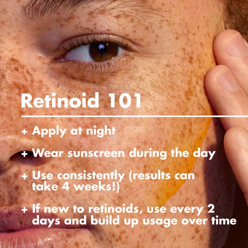 e.l.f. SKIN Youth Boosting Advanced Night Retinoid Serum in a clear glass bottle with dropper for skincare application.