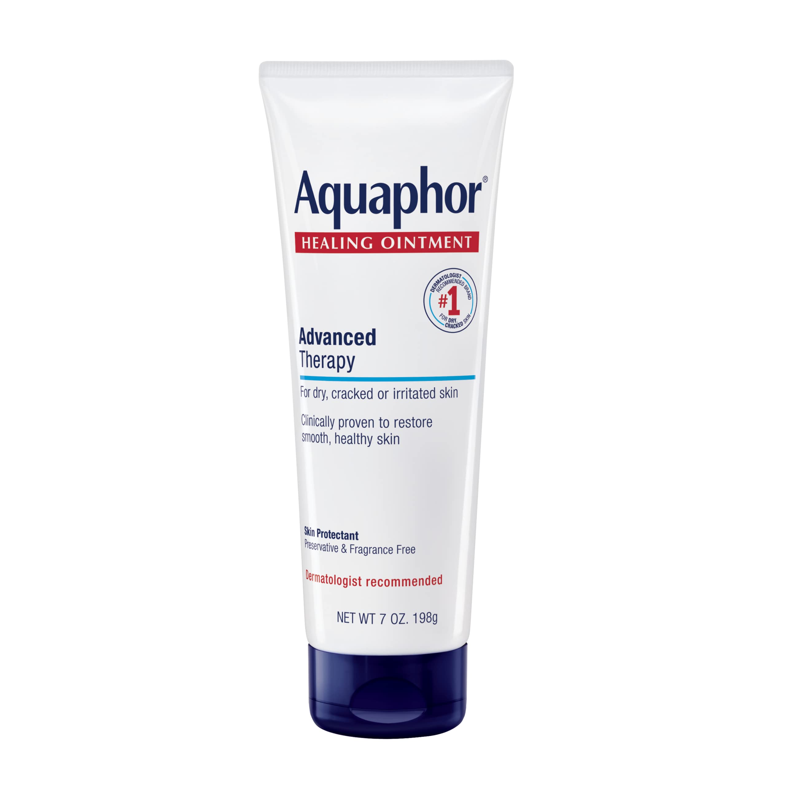 Aquaphor Advanced Therapy Healing Ointment, Skin Protectant, 7 OZ