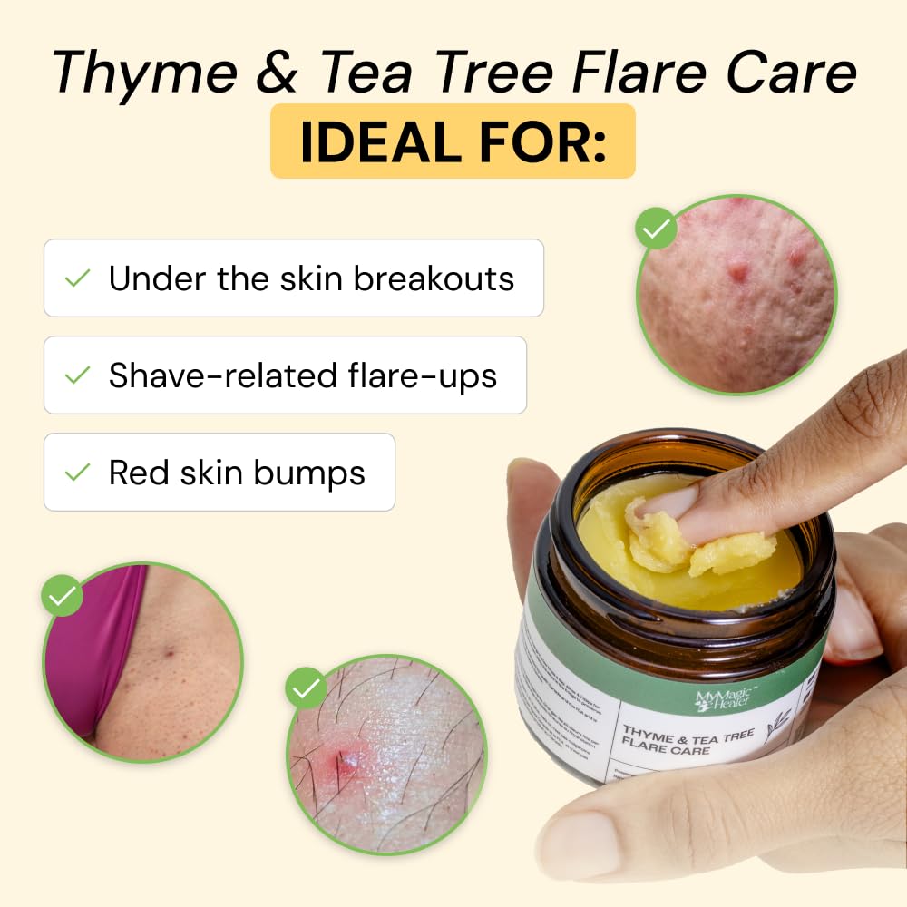 MyMagicHealer Thyme Tea Tree Flare Care - MyMagicHealer Official Imagery - 3