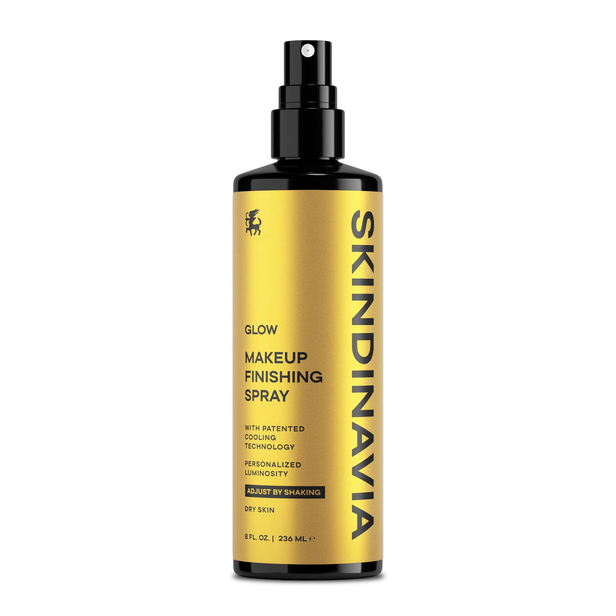 Skindinavia Glow Makeup Setting Spray for Dry/Normal Skin, 8 oz, 16+ Hours – product photo (Face Mists)