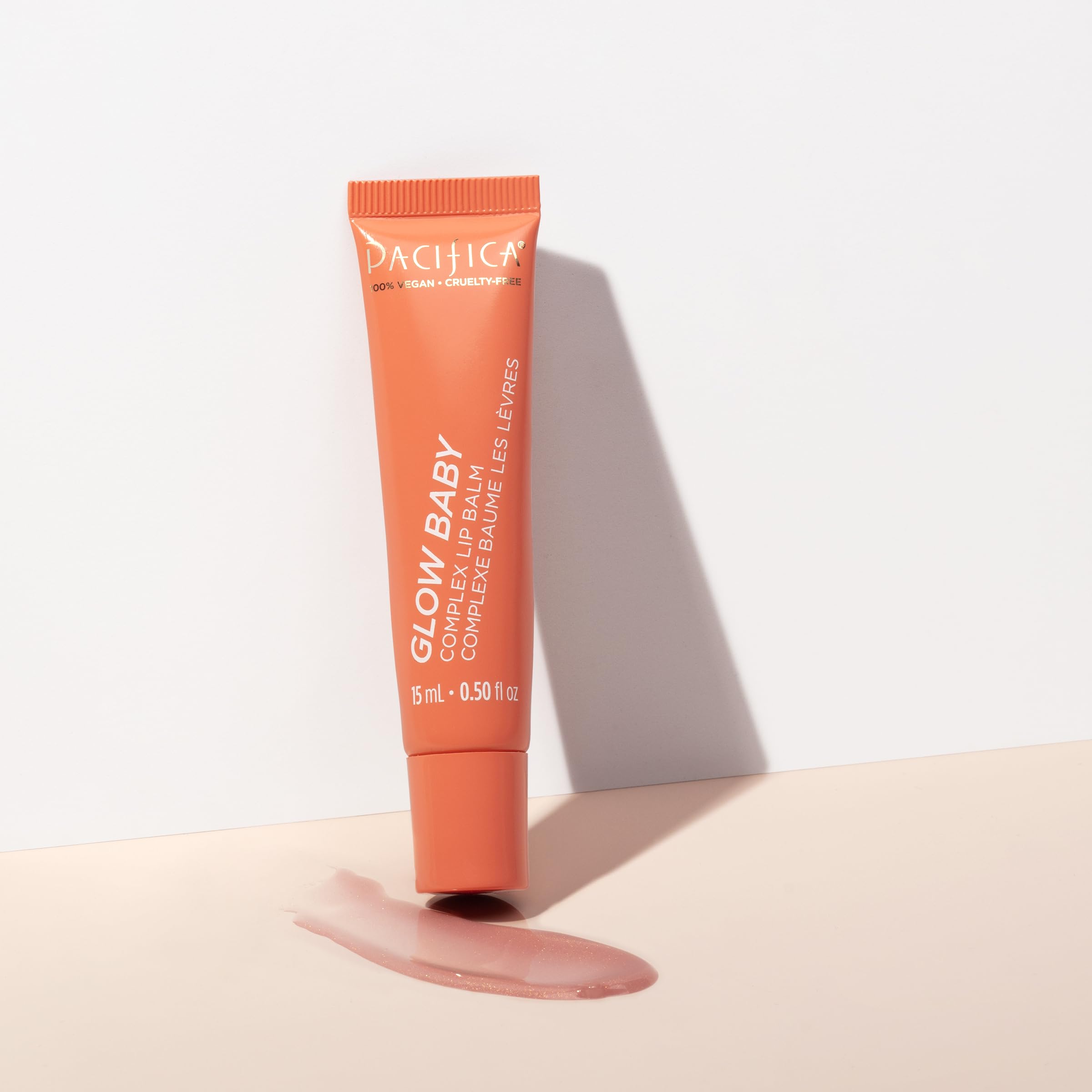 Pacifica vegan lip balm trio featuring hydrating lip balms in colorful packaging, perfect for nourishing and moisturizing lips.