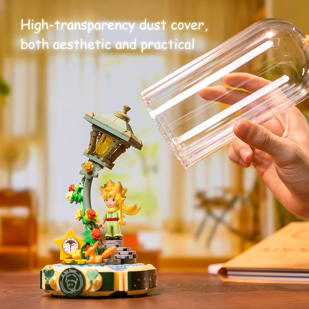 PANTASY Le Petit Prince Starlight Lamp Building Set for Adults – back view and specifications