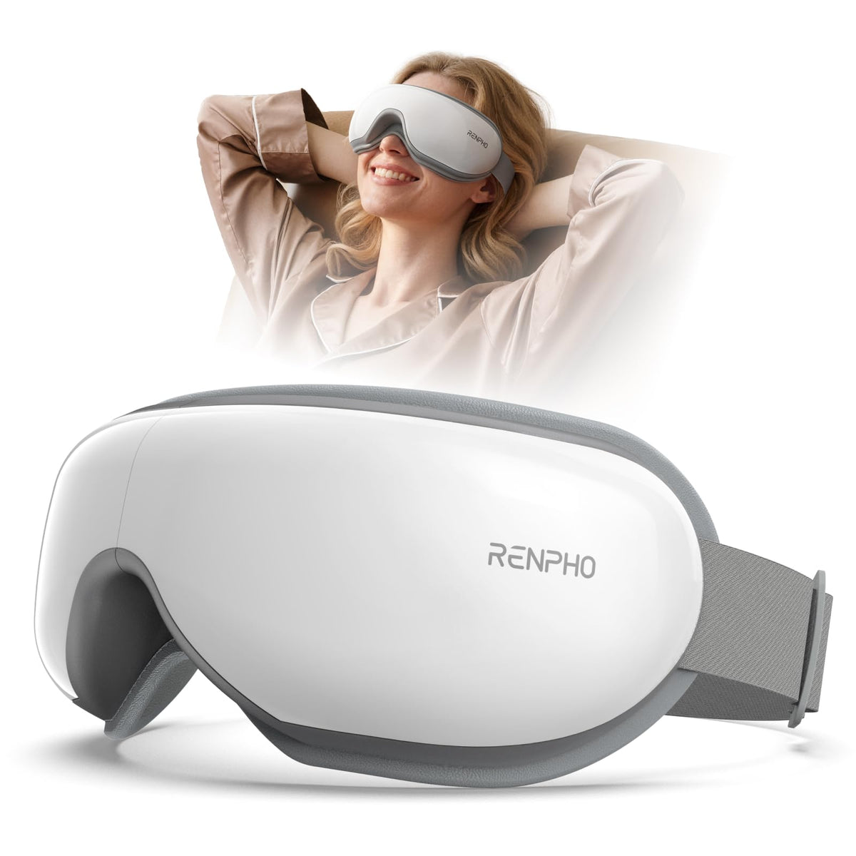 RENPHO Eyeris 1 Eye Massager with Heat Heated Eye Mask Gifts - RENPHO Official Imagery - 2