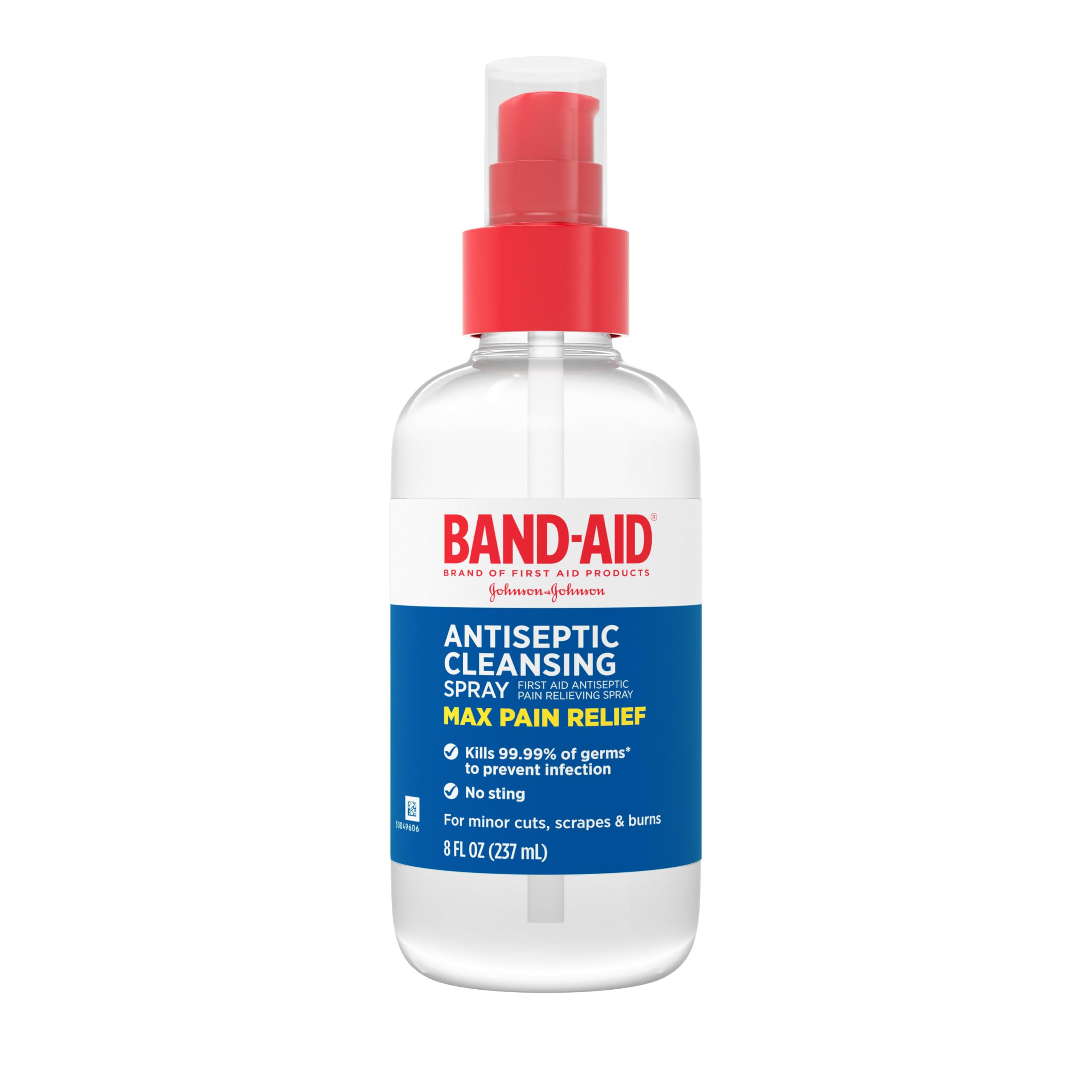 BAND-AID Brand Antiseptic Cleansing Spray, 8 Fl. Oz - Product Imagery