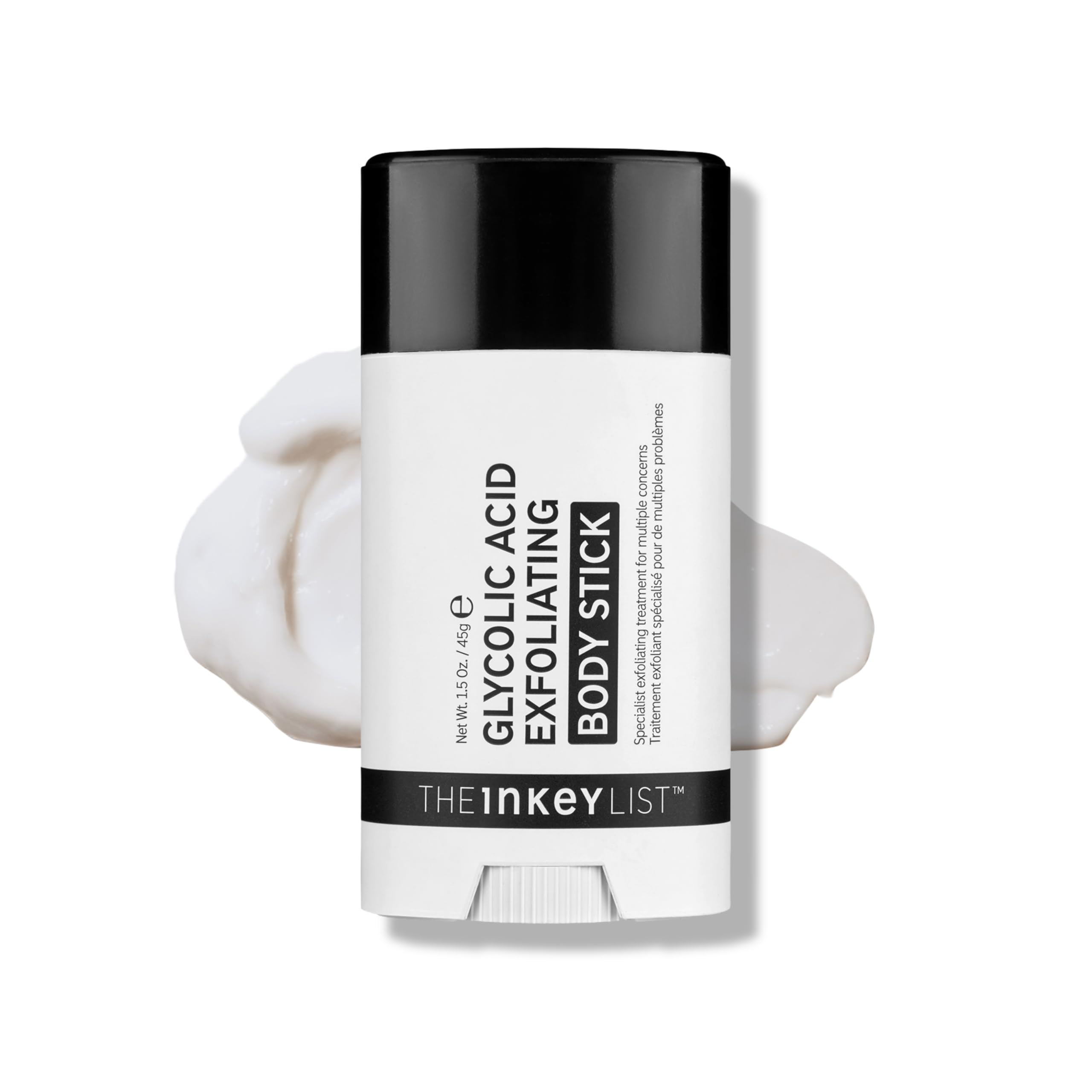 The INKEY List Glycolic Acid Exfoliating Body Stick - Deep - Product Imagery
