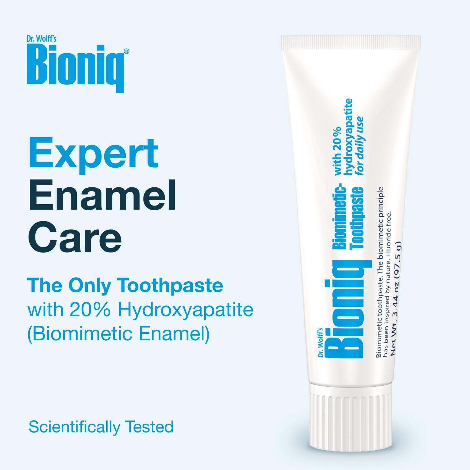 Bioniq Classic 20% Hydroxyapatite Toothpaste 3.44 Oz