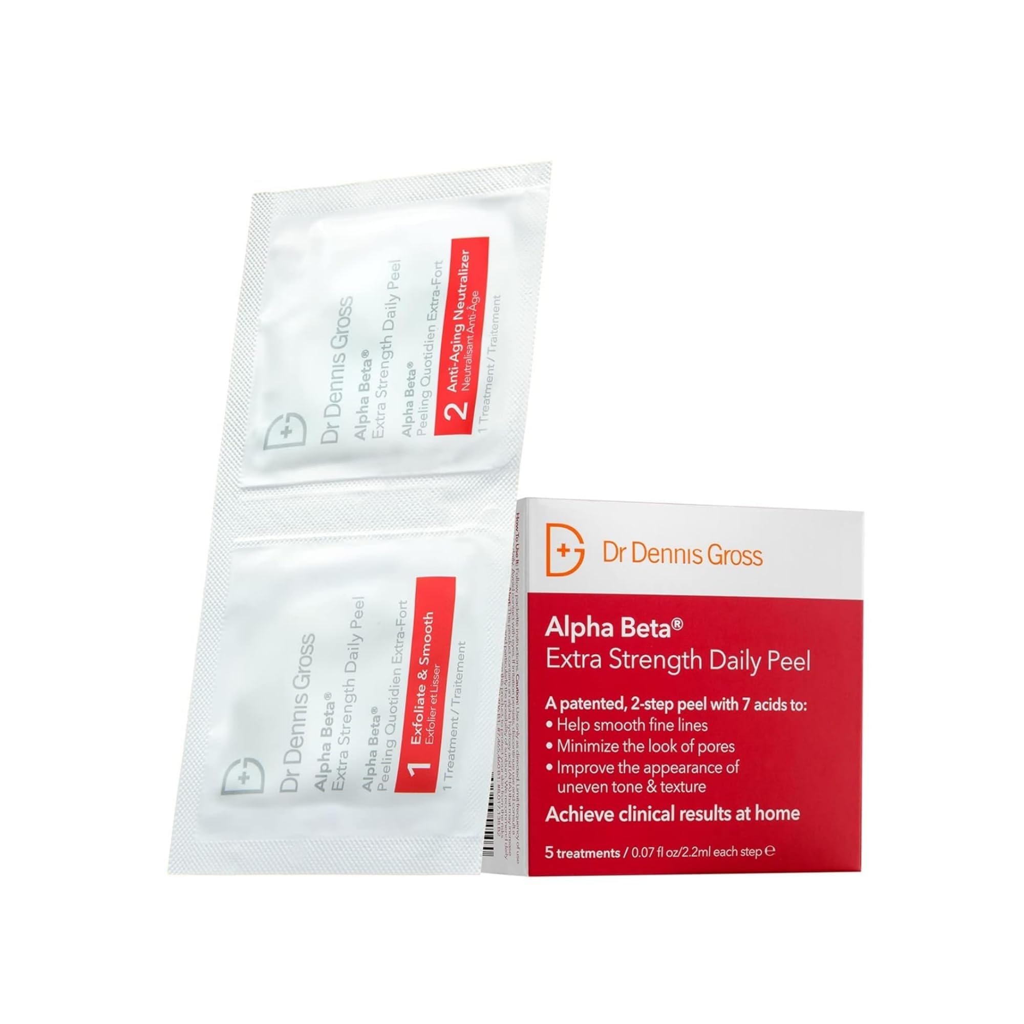 Dr Dennis Gross Alpha Beta Extra Strength Exfoliating Daily Peel - Product Imagery