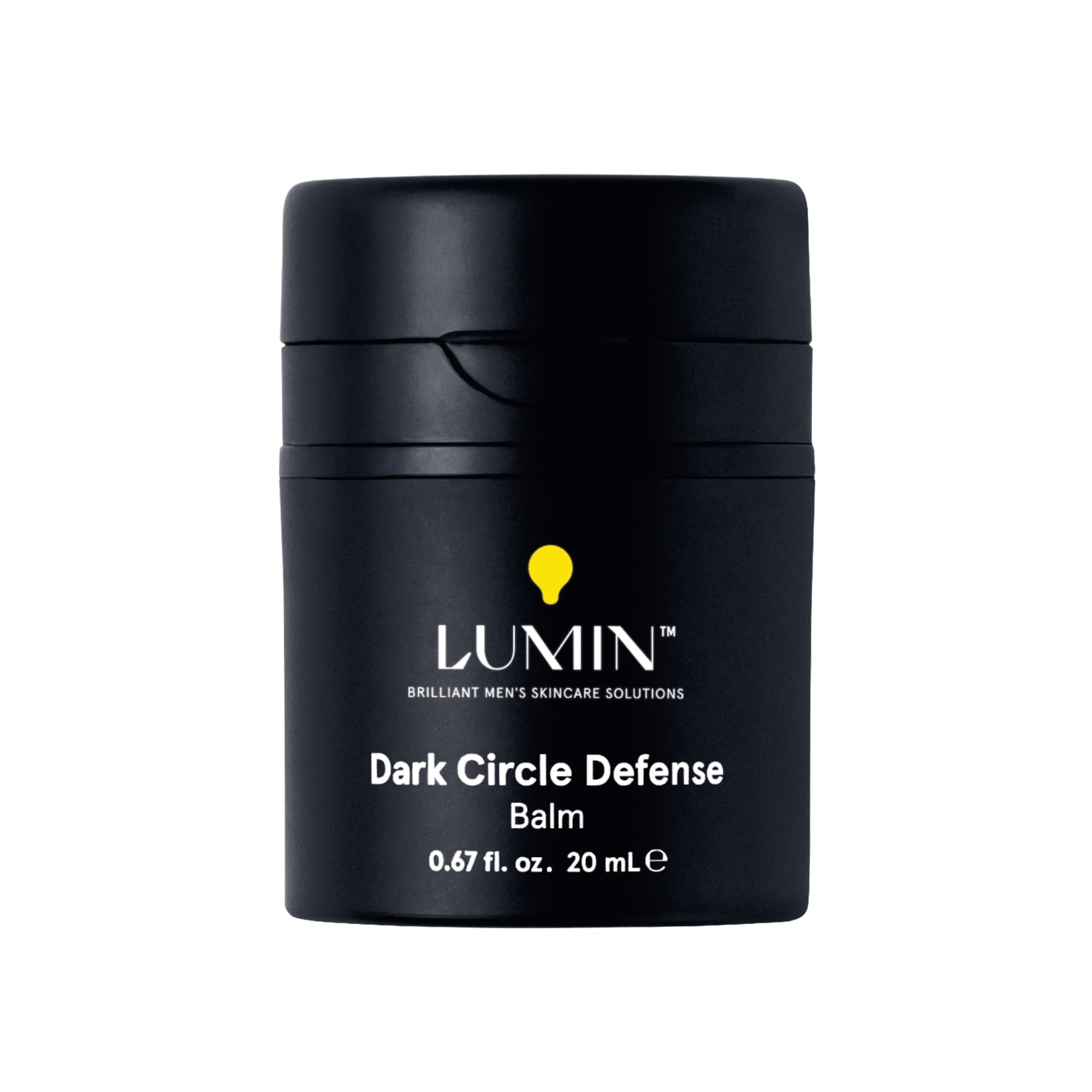 Lumin Dark Circle Defense Balm for Men | Eye Cream with Caffeine - Product Imagery