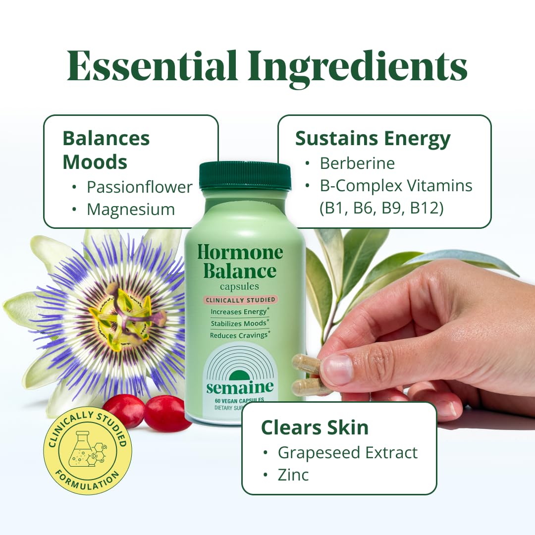 Semaine Hormone Balance for Women – 60 Capsules