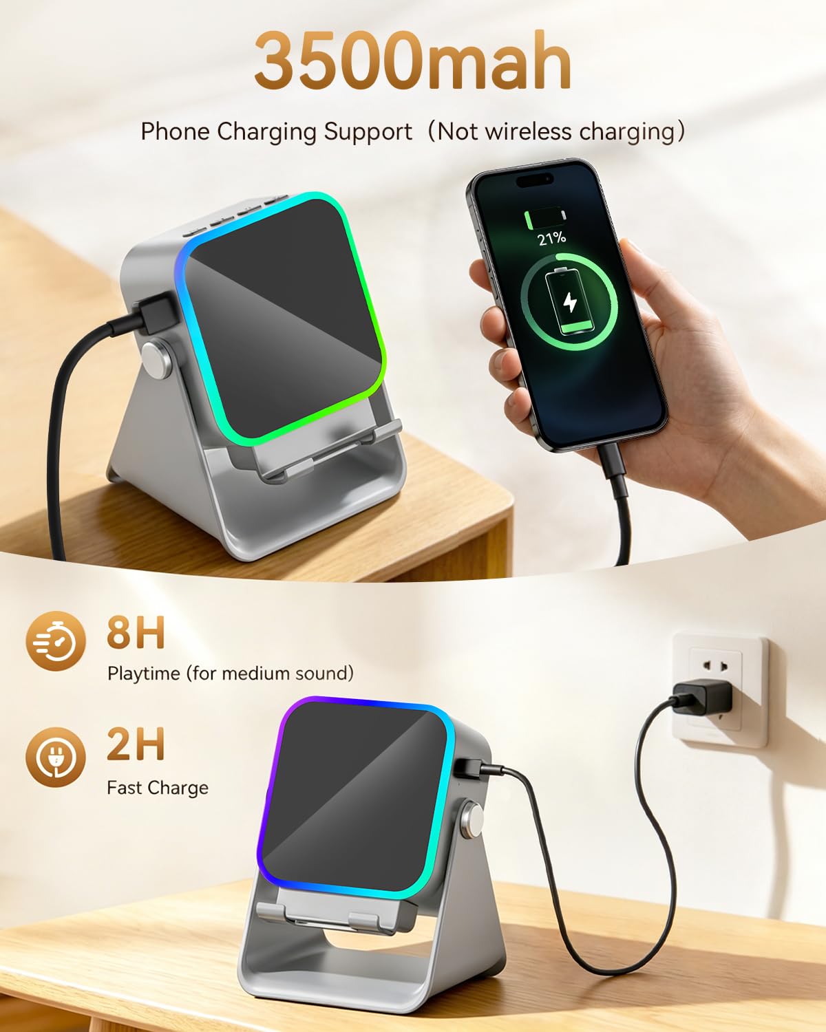 MILOUZ – Portable Bluetooth Speakers on display