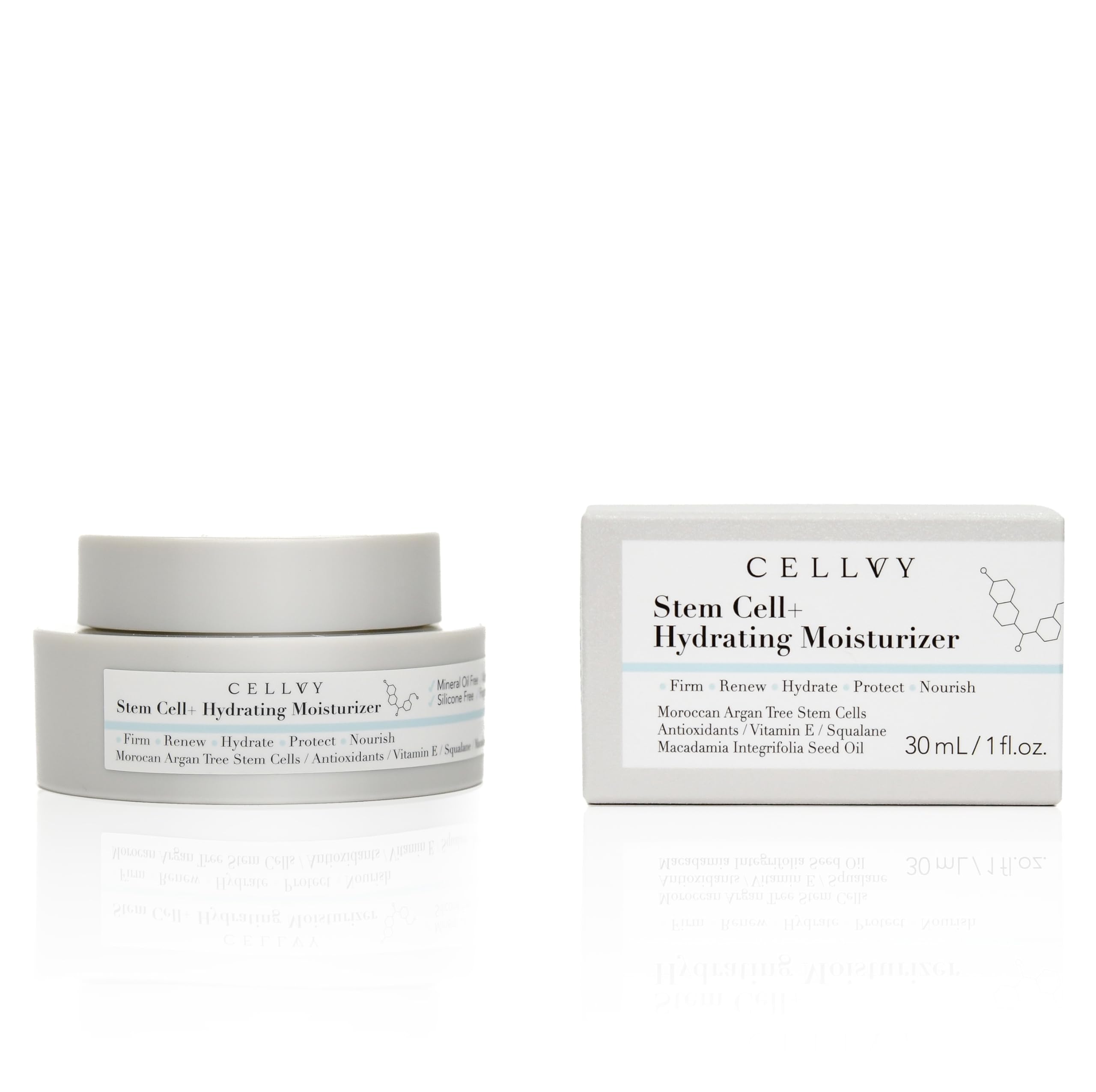 Hydrating Korean Moisturizer w/Moroccan Argan Tree Stem Cells, - Product Imagery