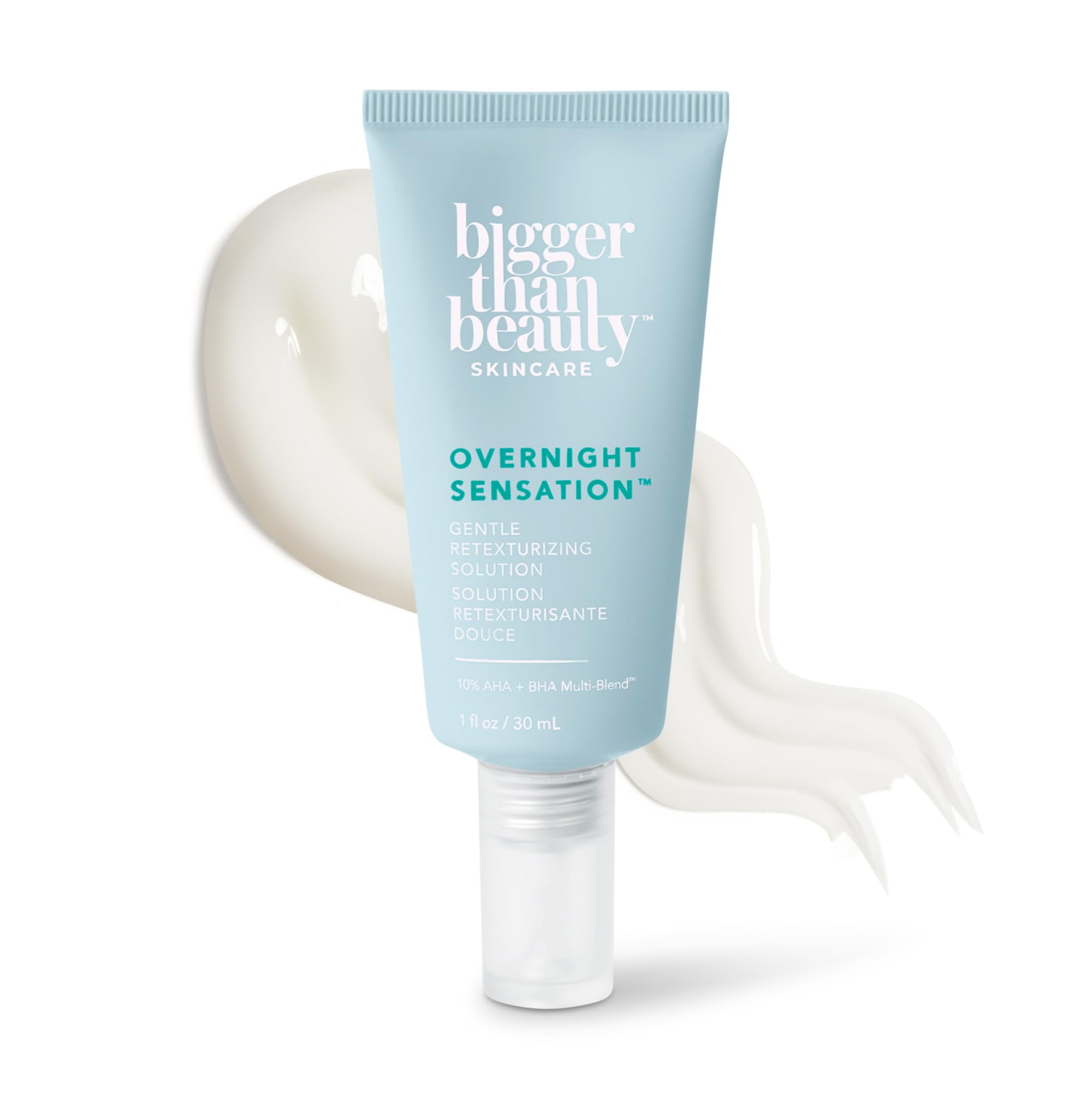 Bigger Than Beauty Overnight Sensation Retexturizing Solution, - Product Imagery