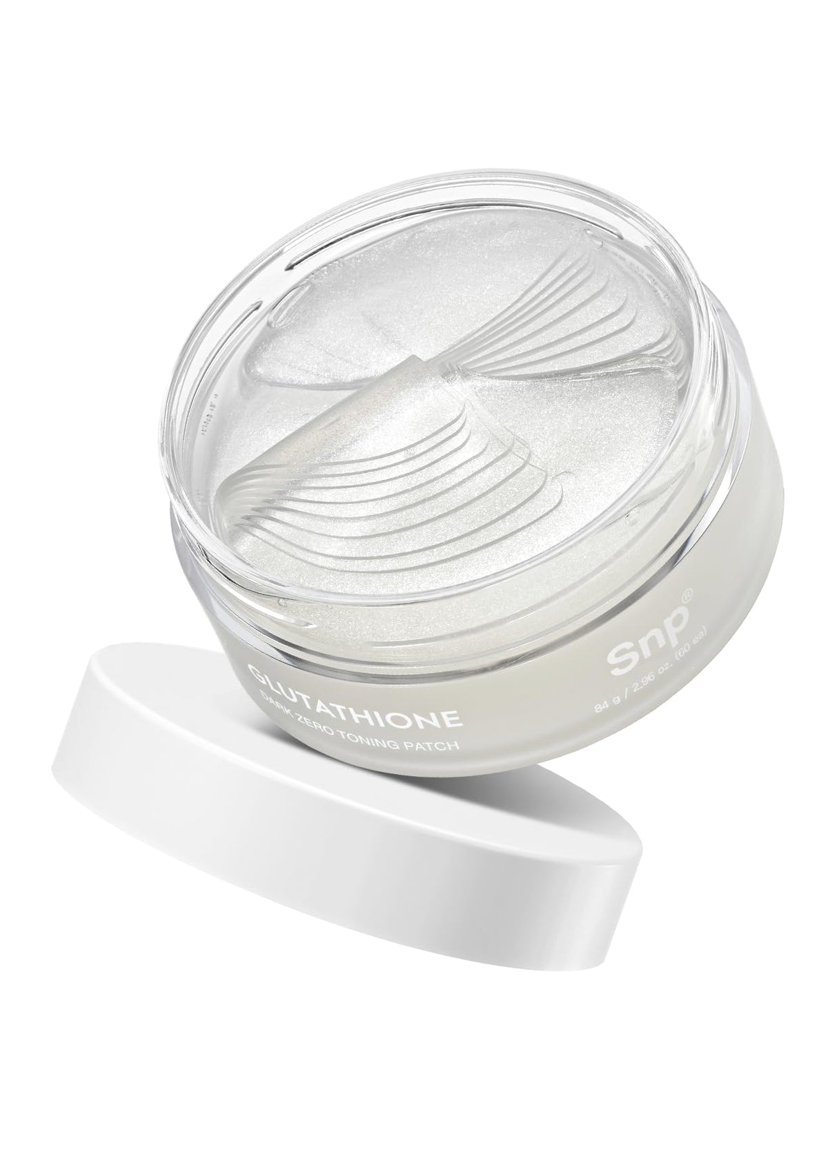 SNP 99% Glutathione + Niacinamide B3 Eye Patch | Nourishing Under Eye Patches for Blemishes and Dark Spots | Under Masks