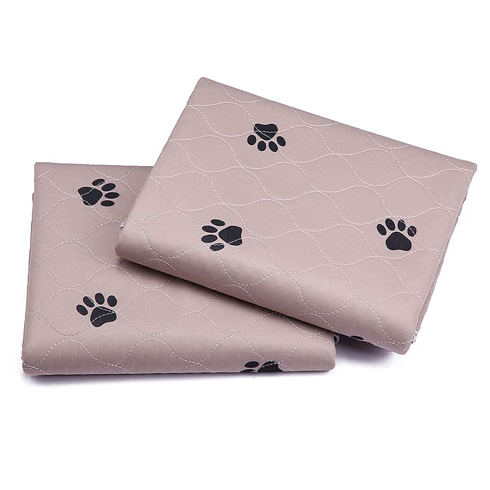 SincoPet Washable Dog Pee Pads with Puppy Grooming Gloves,Puppy Pads,Reusable Pet Training Pads,Large Dog Pee Pad,Waterp