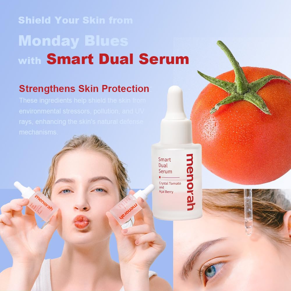 menorah Smart Dual Serum Shake Activated Dual Phase Serum - menorah Official Imagery - 4