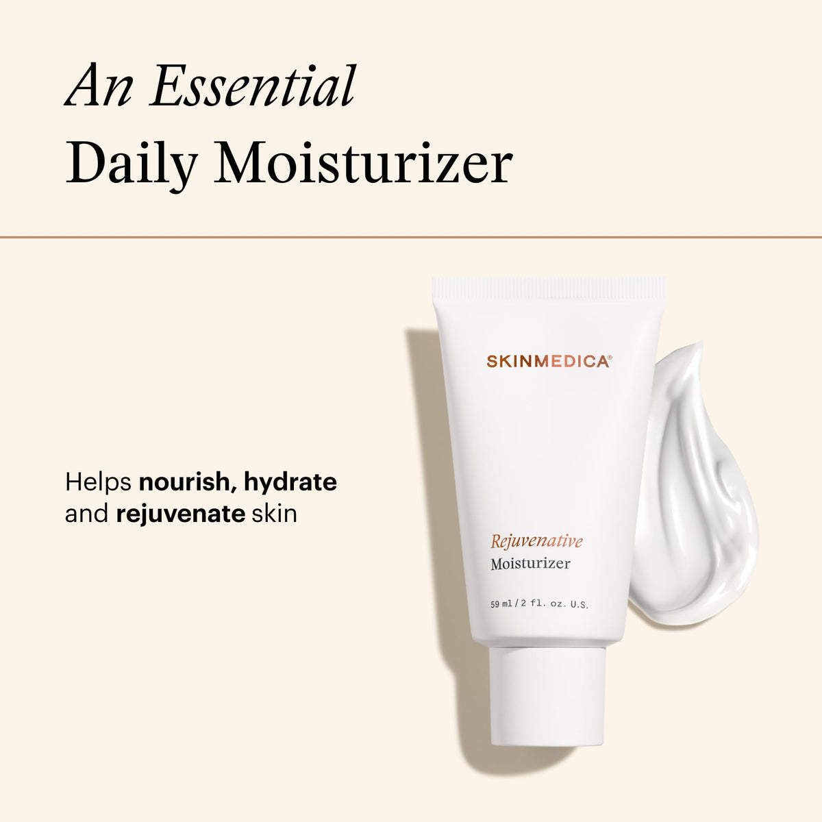 SkinMedica Rejuvenative Moisturizer, 2 Fl Oz – packaging and label