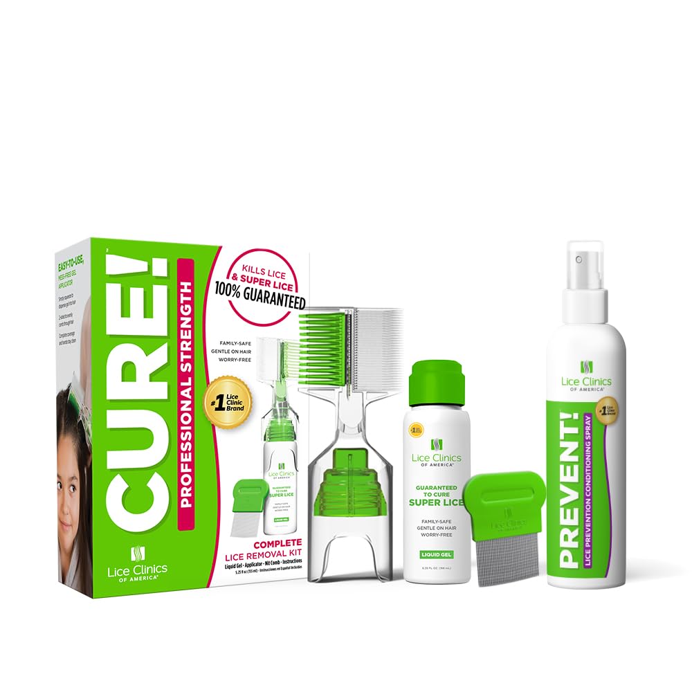 Lice Clinics of America Complete Cure! Treatment kit Plus - Product Imagery