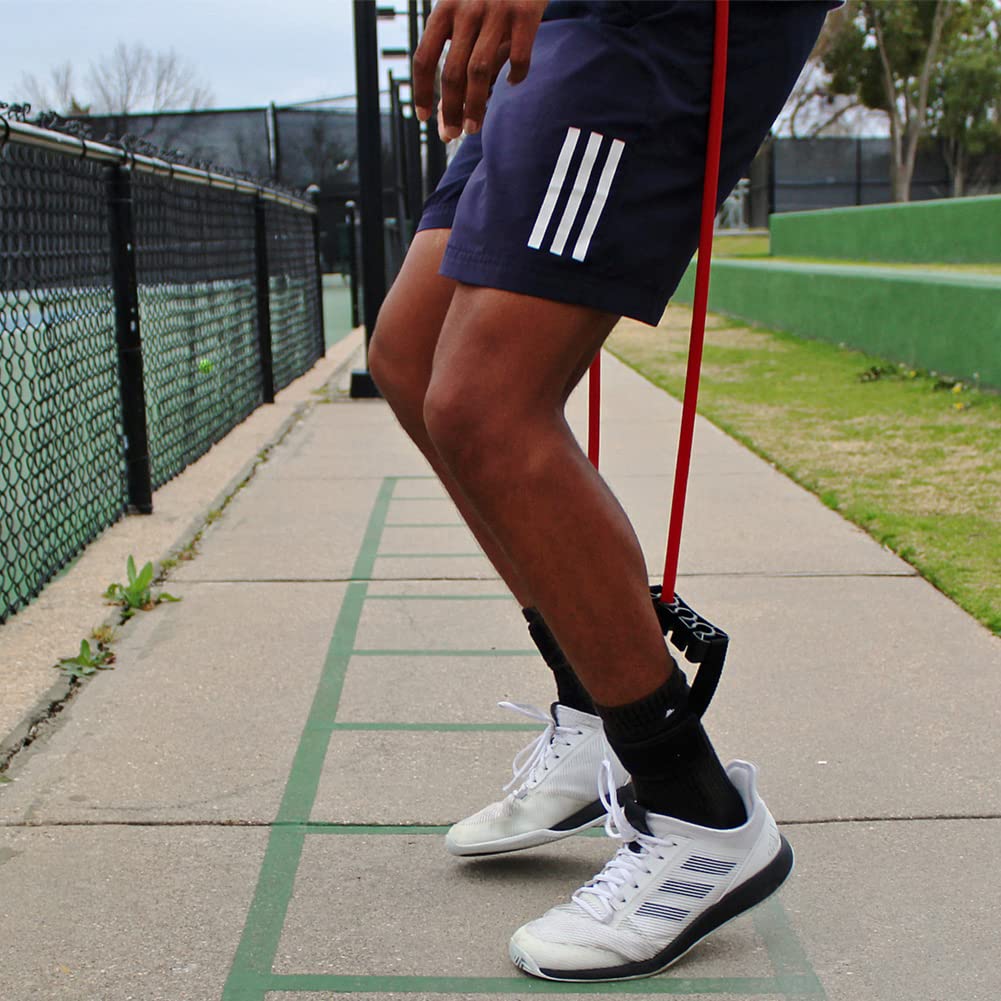 OnCourt OffCourt Flex Trainer – Improved Balance and Movement / 3 Different Resistance Levels – packaging and label