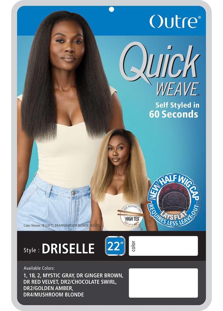Outre Quick Weave - Driselle (OFF BLACK 1B) – product photo (Wigs)