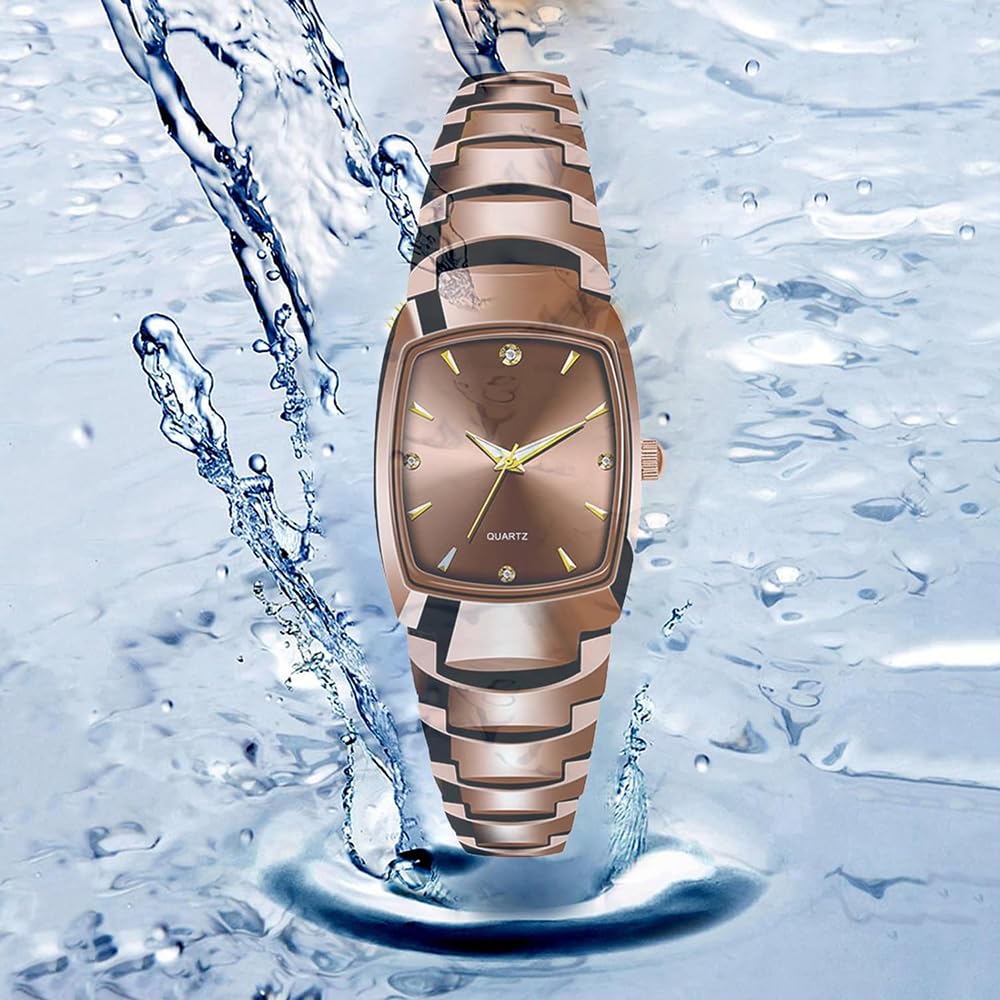 BESTKANG Watches for Women Small Square Face Ladies Watches Waterproof Tungsten Steel Dainty Dress Rectangle Exquisite F