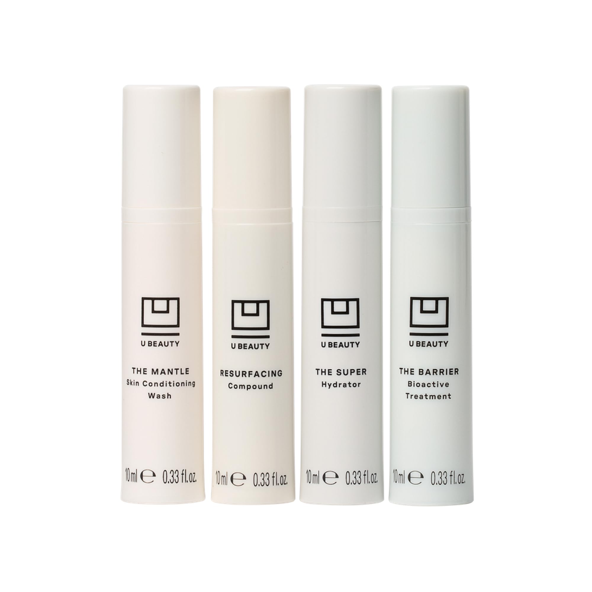 U Beauty Trial Index Set Volume 2 - 4-Piece Skincare Kit, 0.33 - Product Imagery