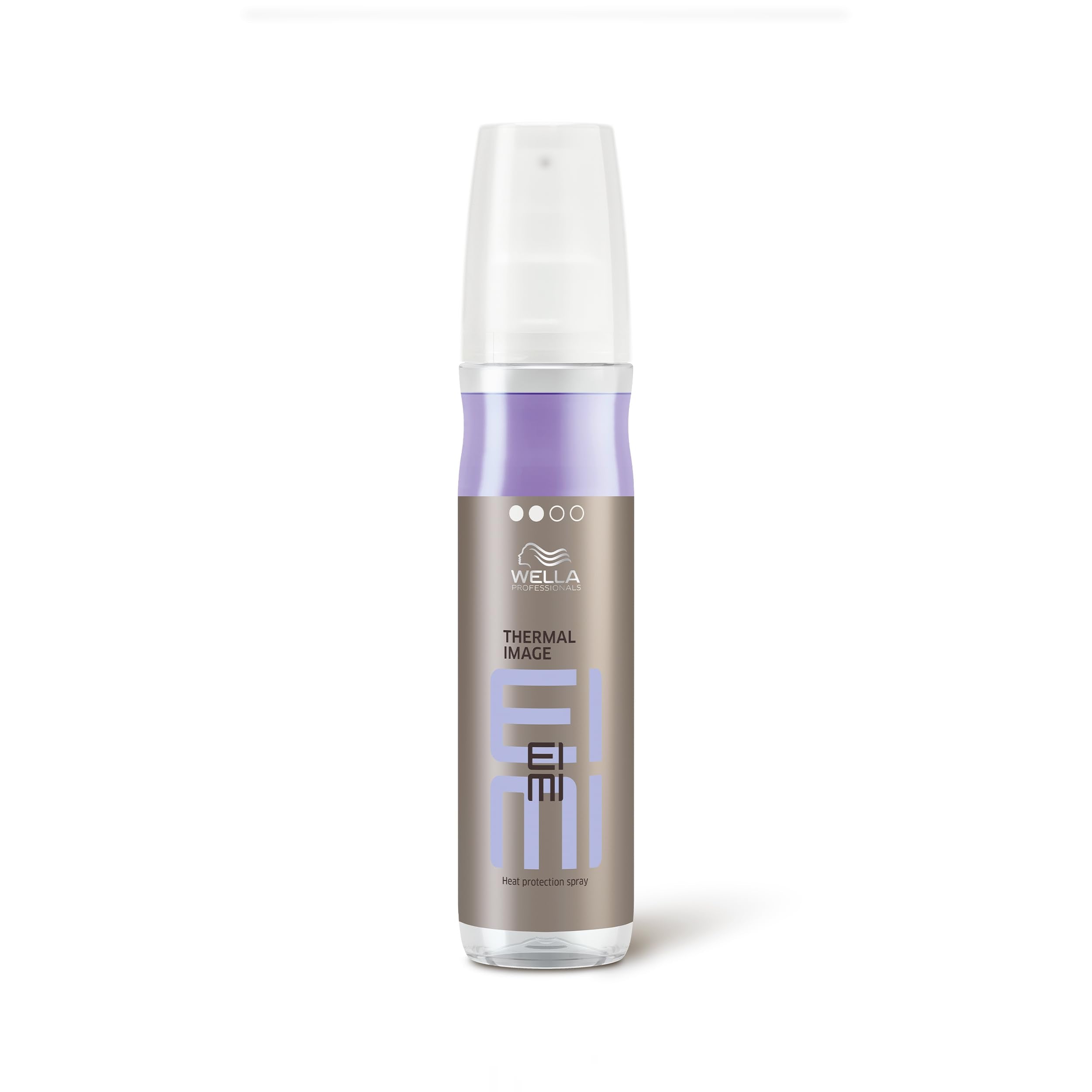 Wella EIMI Thermal Image heat protection spray in 5oz spray bottle for hair styling and heat protection.