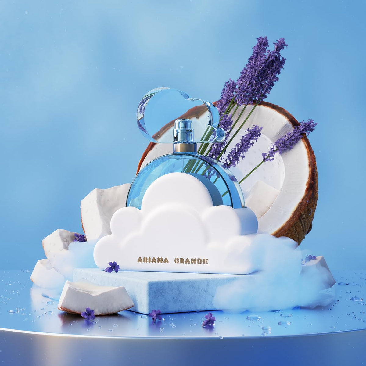 Ariana Grande Cloud Eau de Parfum – Warm Gourmand Fragrance for Women – Women's Perfume with Notes of Lavender, Coconut,