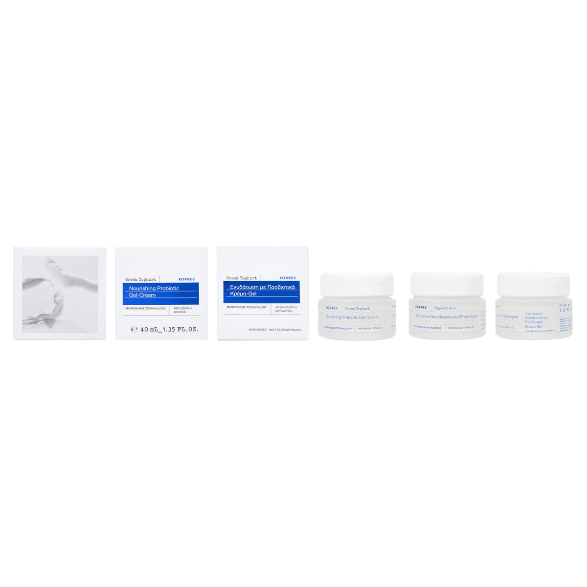 KORRES Greek Yoghurt Nourishing Probiotic Gel Cream - KORRES Official Imagery - 3
