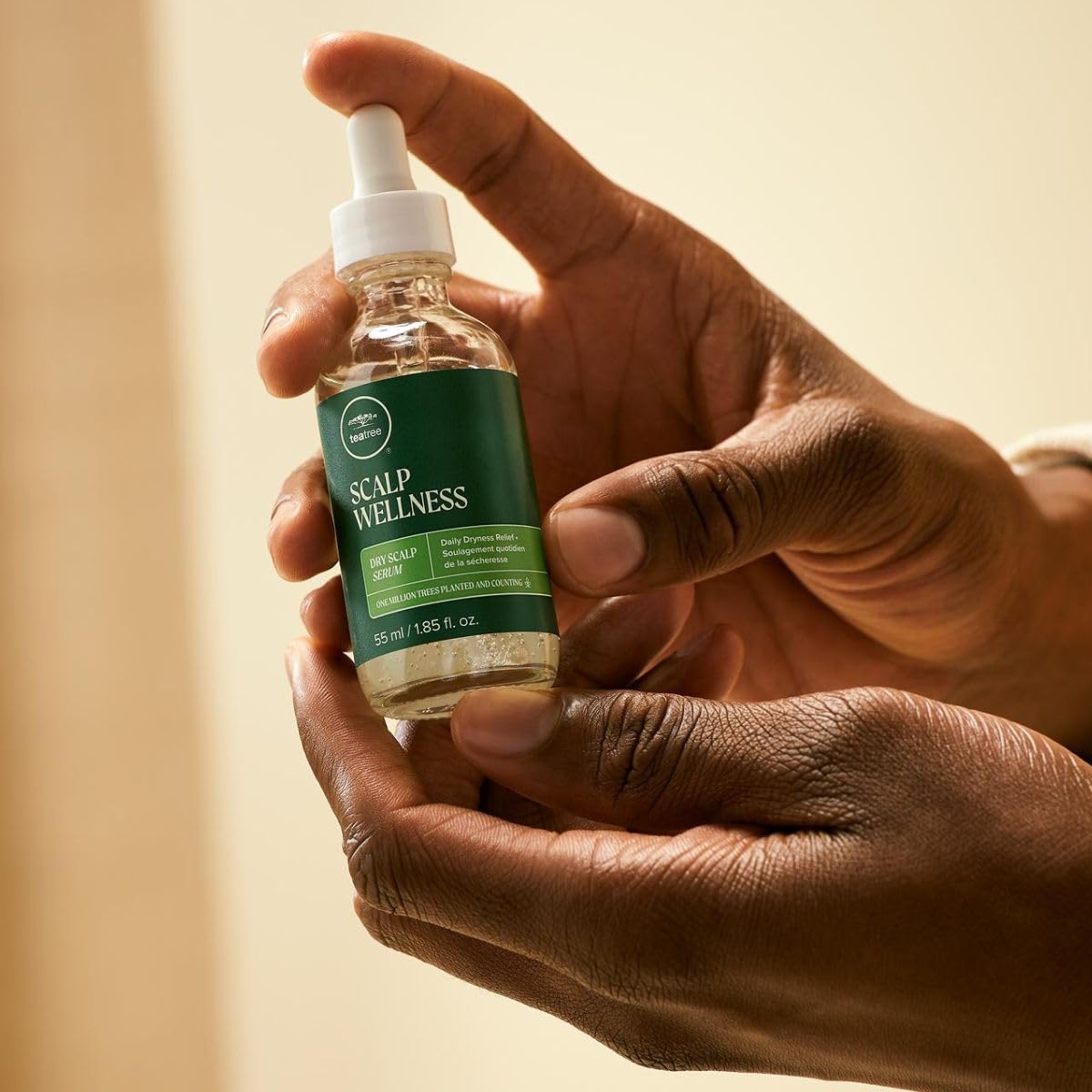Tea Tree Scalp Wellness Dry Scalp Serum, Daily Dryness Relief, For Dry Hair + Scalps, 1.85 fl. oz.