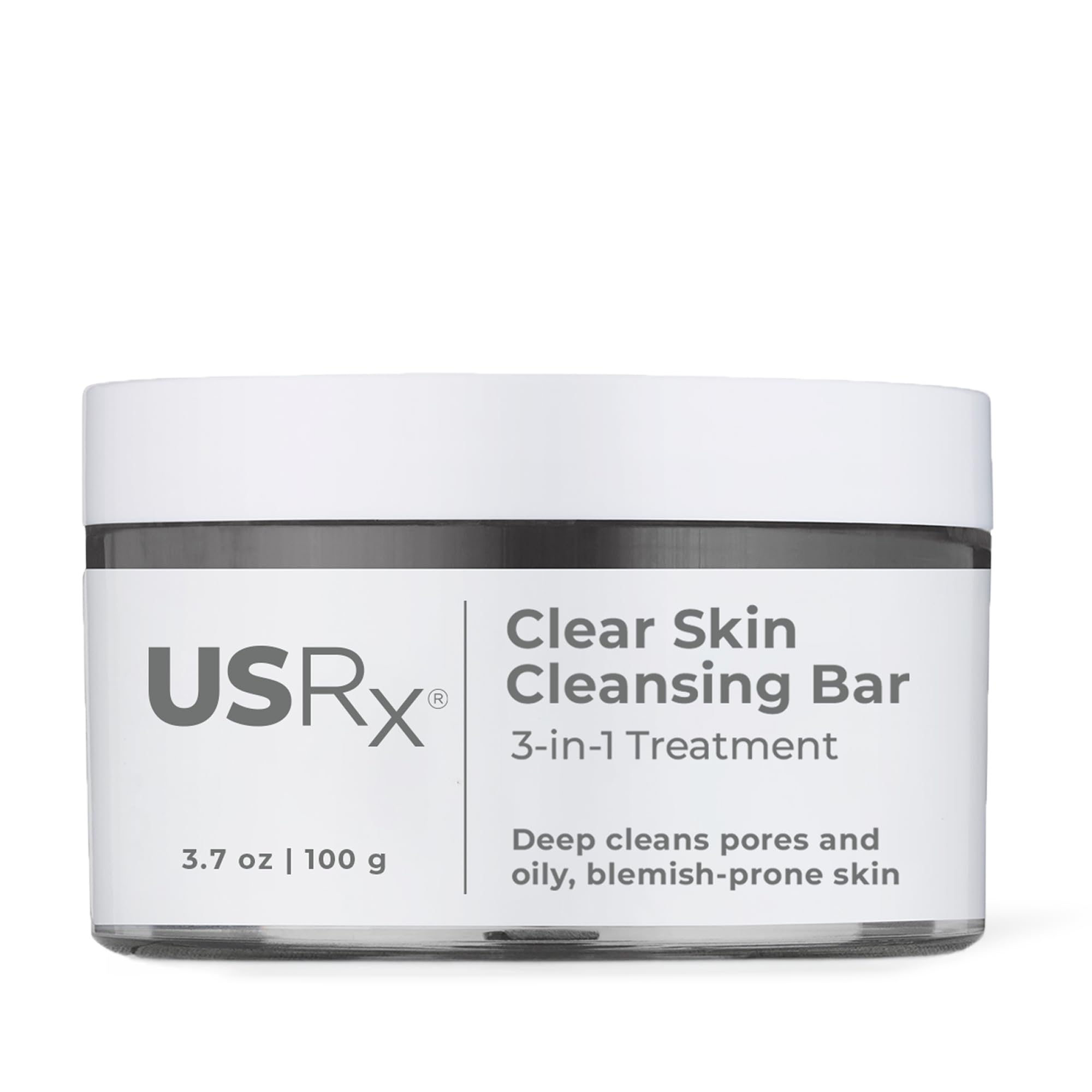 Urban Skin Rx Clear Skin 3-in-1 Daily Treatment Cleansing Bar, - Product Imagery