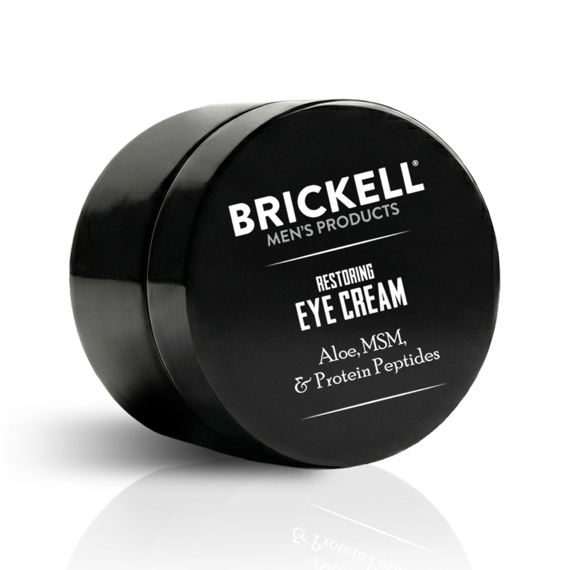 Brickell Men's Restoring Under Eye Cream for Men, Anti Aging Eye - Product Imagery